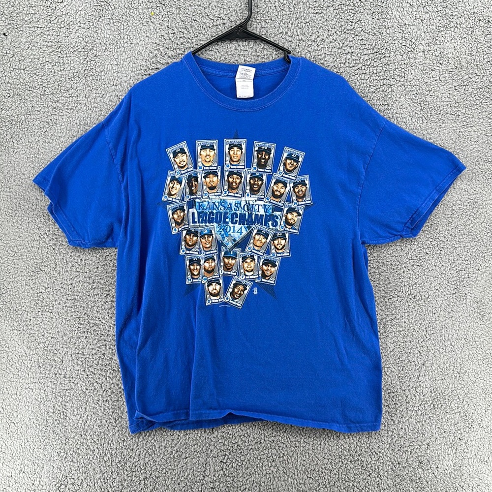 Gildan Kansas City Royals League‎ Champs 2014 T-Shirt Men’s Sz XL